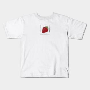 Cute little strawberry illustration Kids T-Shirt